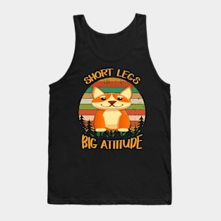 Short Legs Big Attitude (249) Tank Top